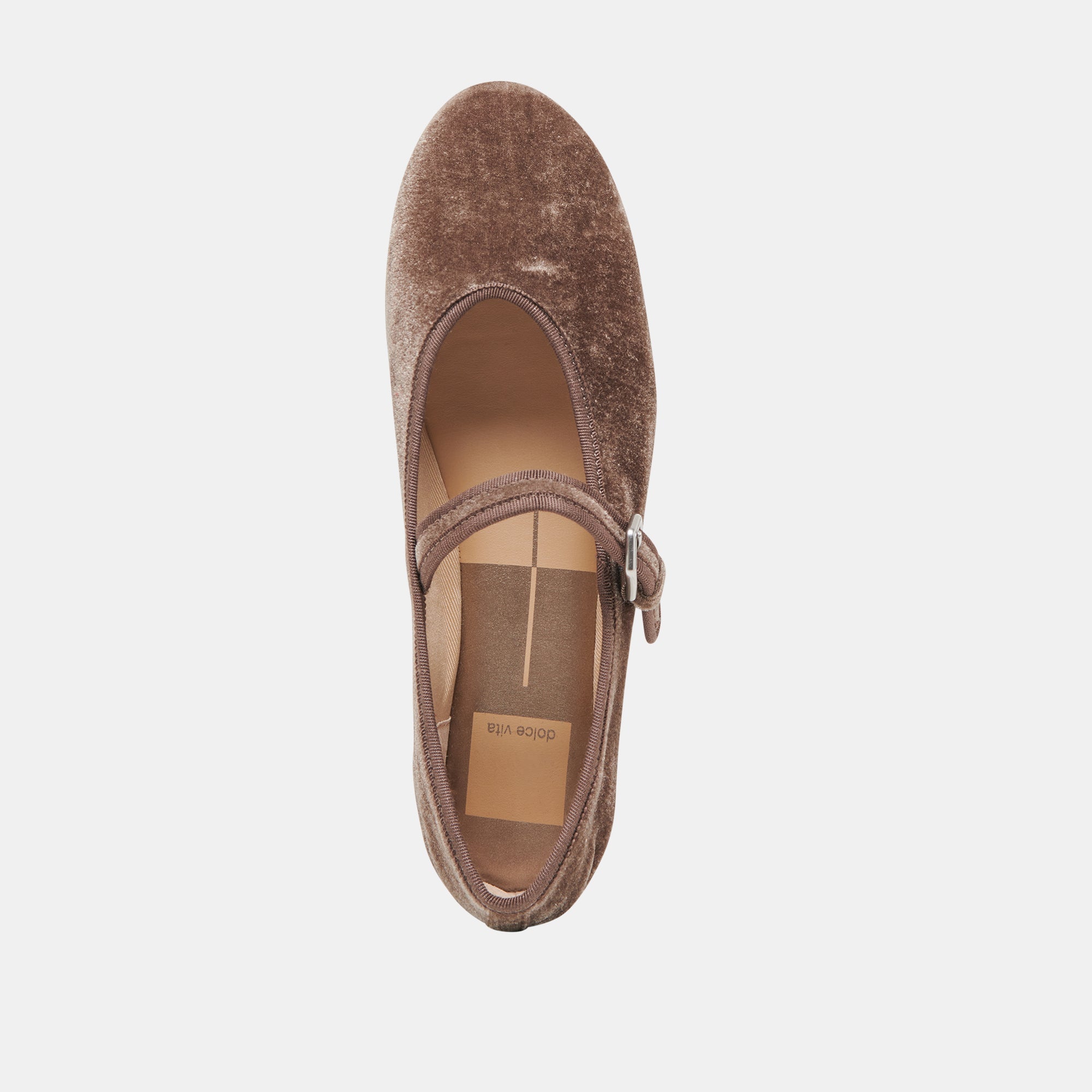 ROSLYN BALLET FLATS SMOKE VELVET | Dolce Vita Women