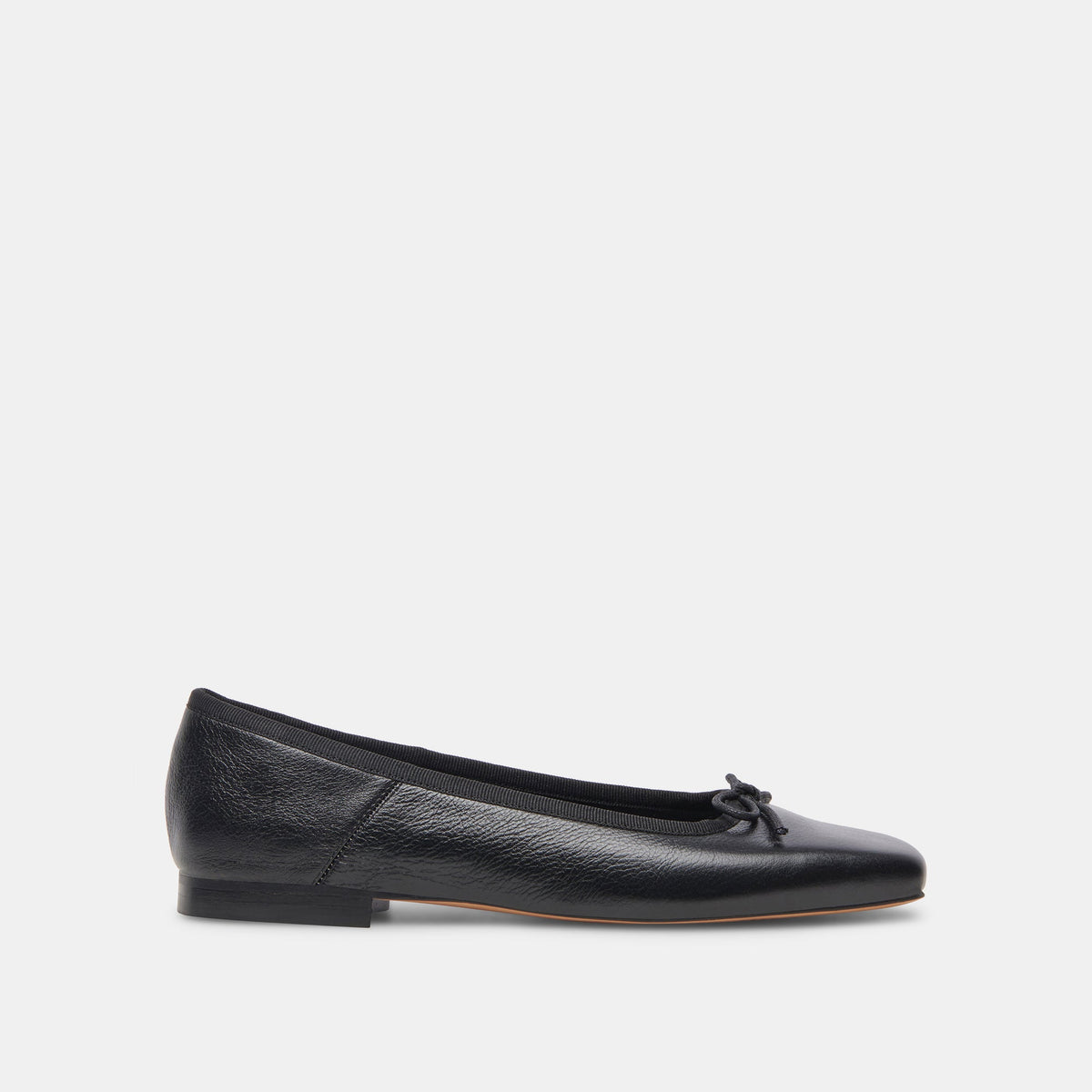ANISA Ballet Flats Black Leather | Women Dolce Vita