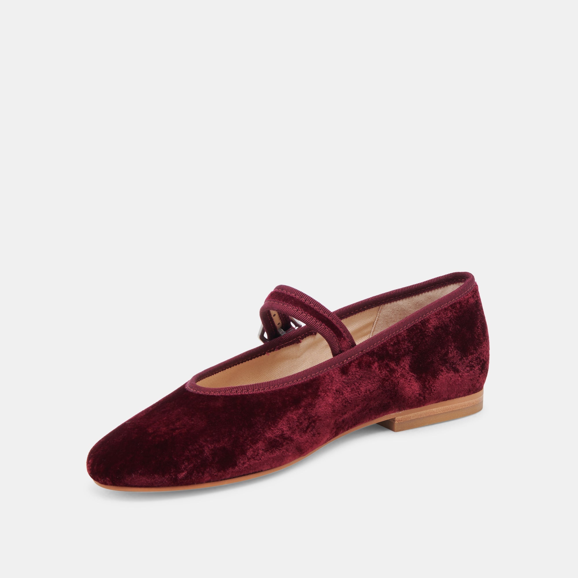 ROSLYN BALLET FLATS WINE VELVET | Dolce Vita Women