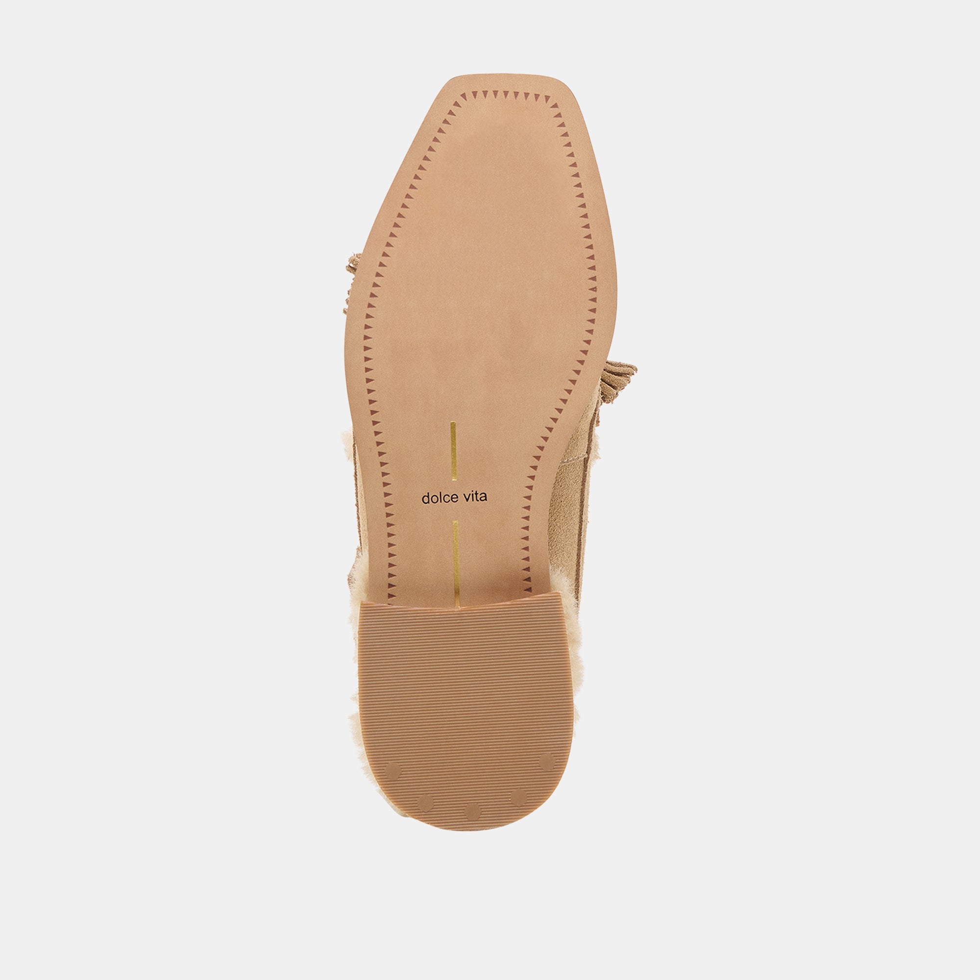 Hamlit Plush Dk Taupe Suede Loafers | Women Dolce Vita