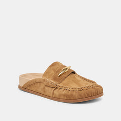Jodero Lt Brown Suede Flats | Dolce Vita Women