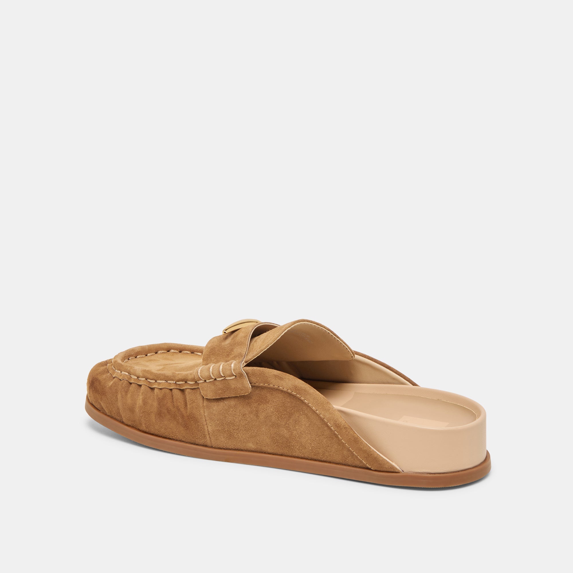 Jodero Lt Brown Suede Flats | Dolce Vita Women