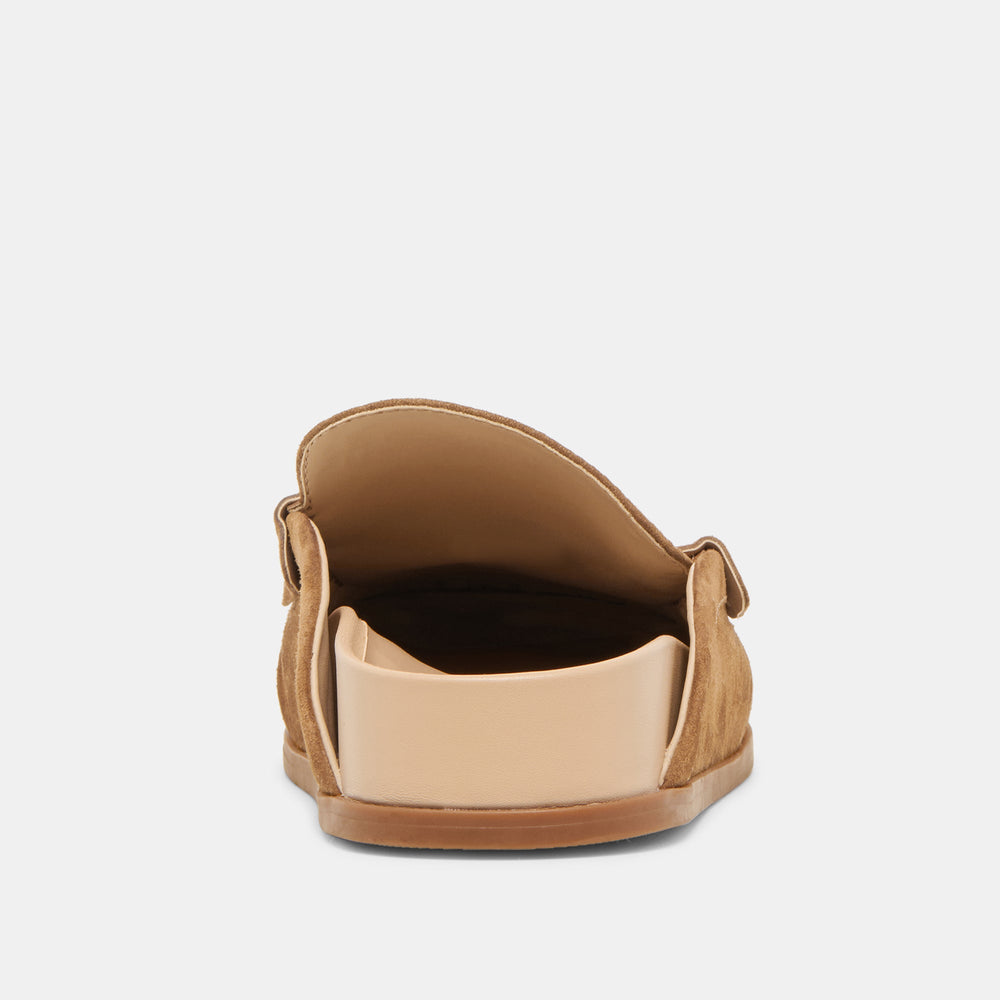 Jodero Lt Brown Suede Flats | Dolce Vita Women
