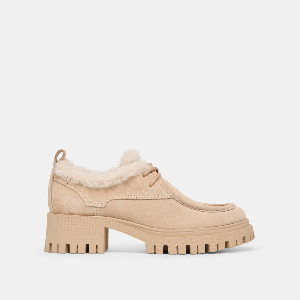 Milza Plush Dune Suede Loafers | Women Dolce Vita