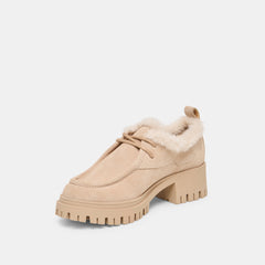 Milza Plush Dune Suede Loafers | Women Dolce Vita