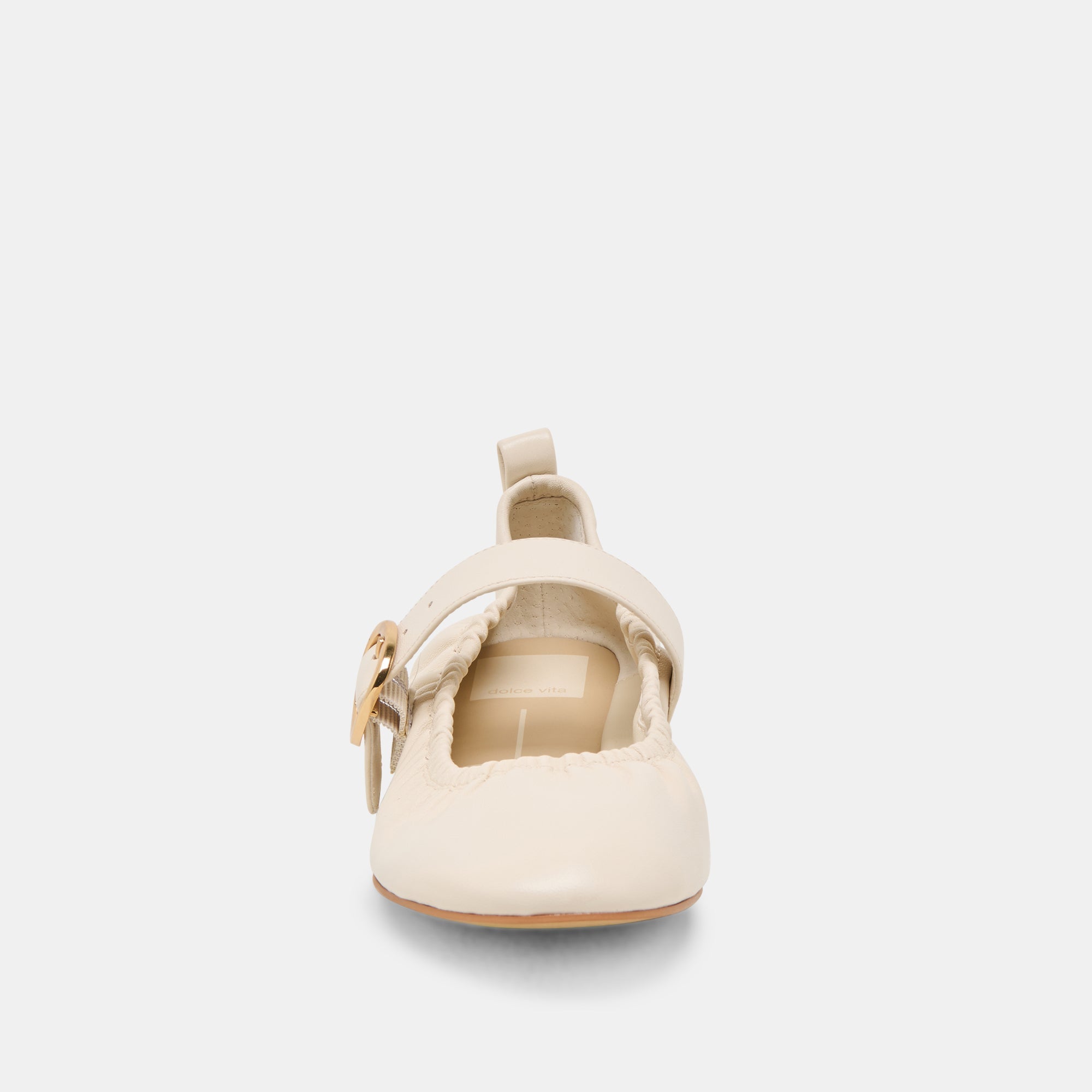Caely Bone Leather Ballet Flats | Dolce Vita Women