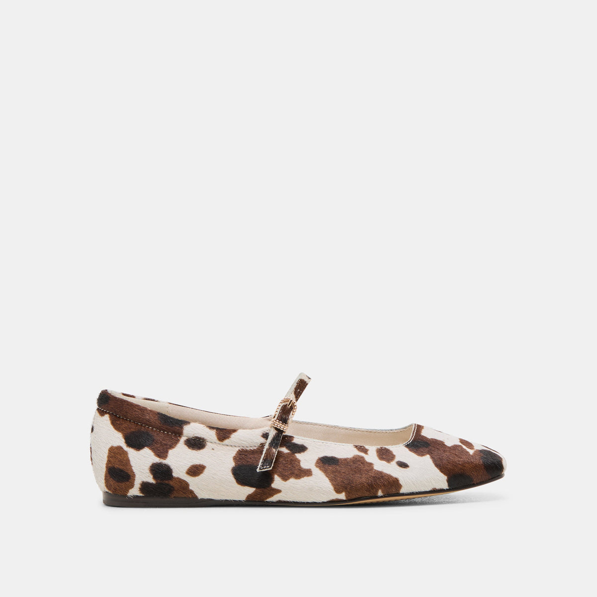 Reyes Cocoa Taurus Calf Hair Ballet Flats | Dolce Vita Women