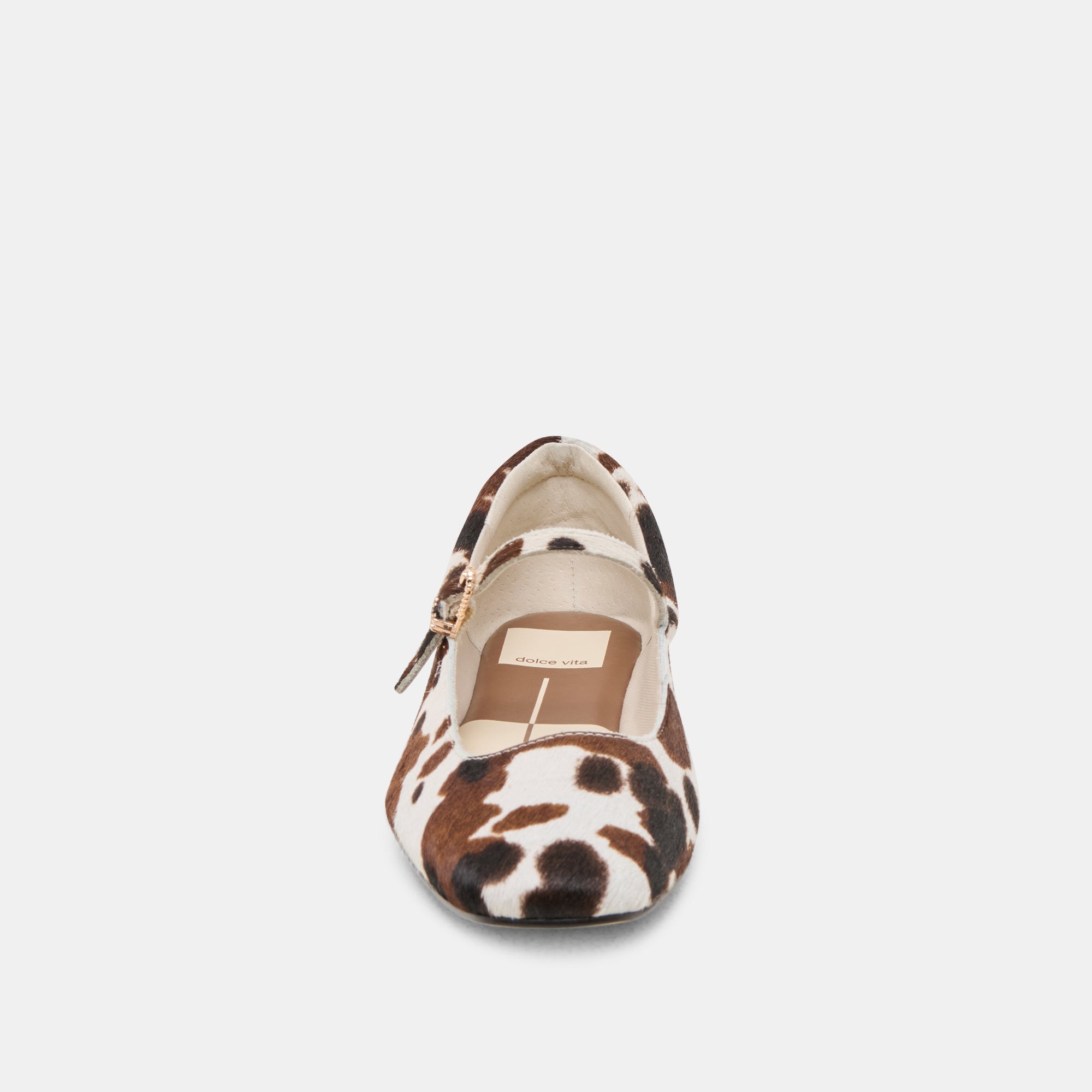 Reyes Cocoa Taurus Calf Hair Ballet Flats | Dolce Vita Women