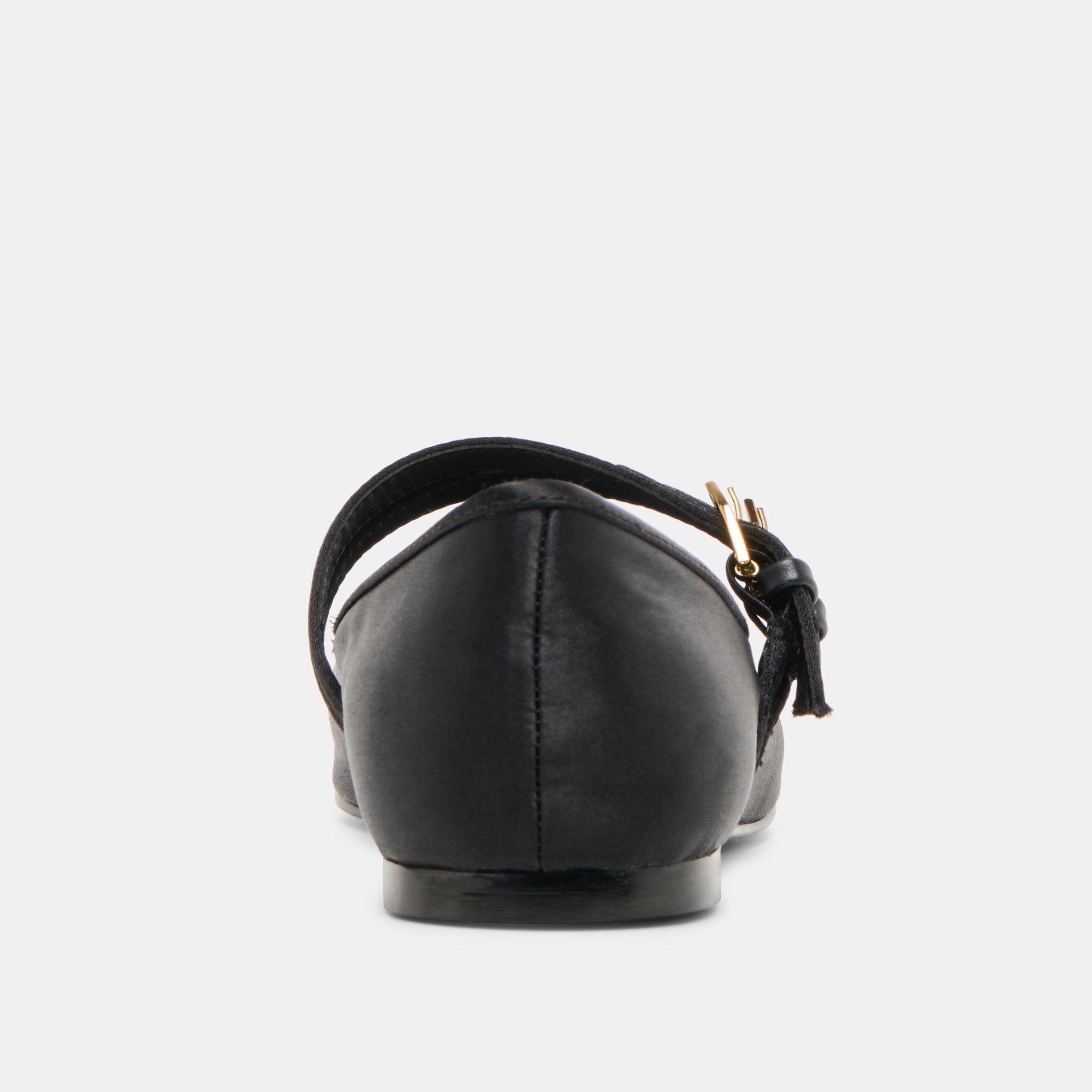Gibsen Onyx Satin Ballet Flats | Women Dolce Vita