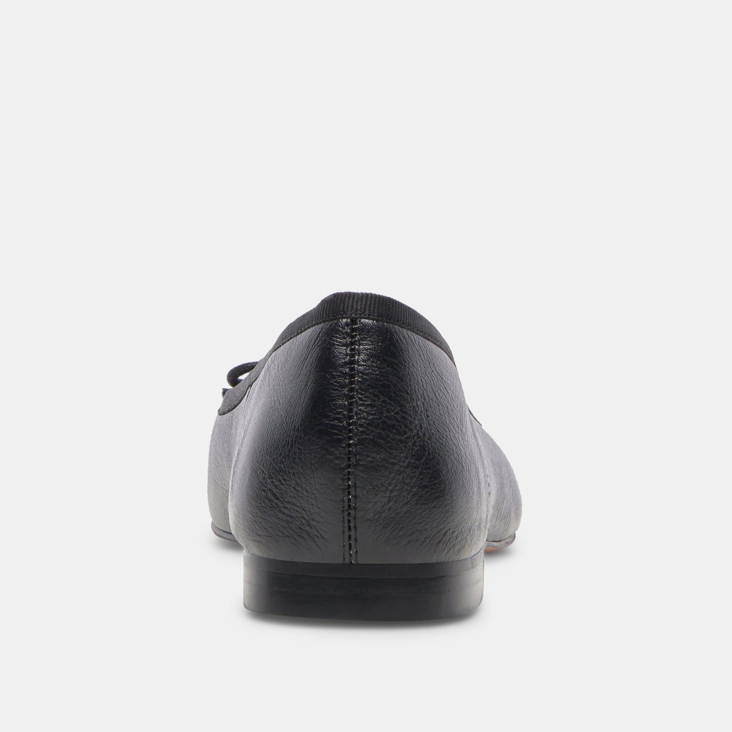 ANISA Wide Black Leather Ballet Flats - Dolce Vita