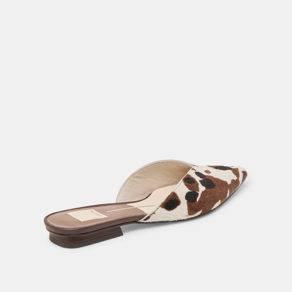 Elm Cocoa Taurus Calf Hair Flats | Dolce Vita Women