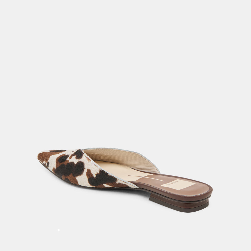 Elm Cocoa Taurus Calf Hair Flats | Dolce Vita Women