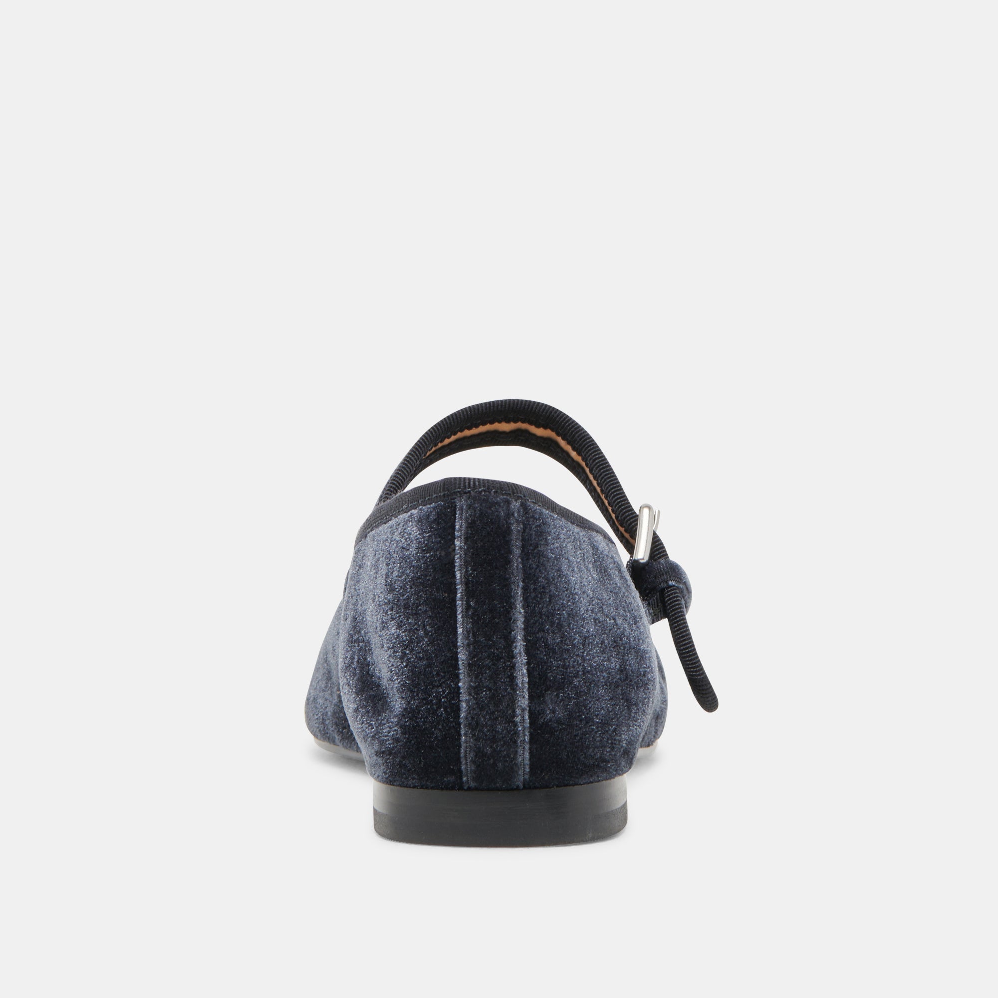 ROSLYN BALLET FLATS DUSTY BLUE VELVET | Women Dolce Vita