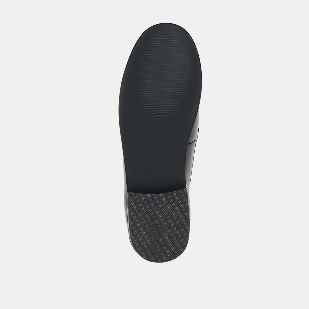 Barney Black Leather Loafers | Dolce Vita Women