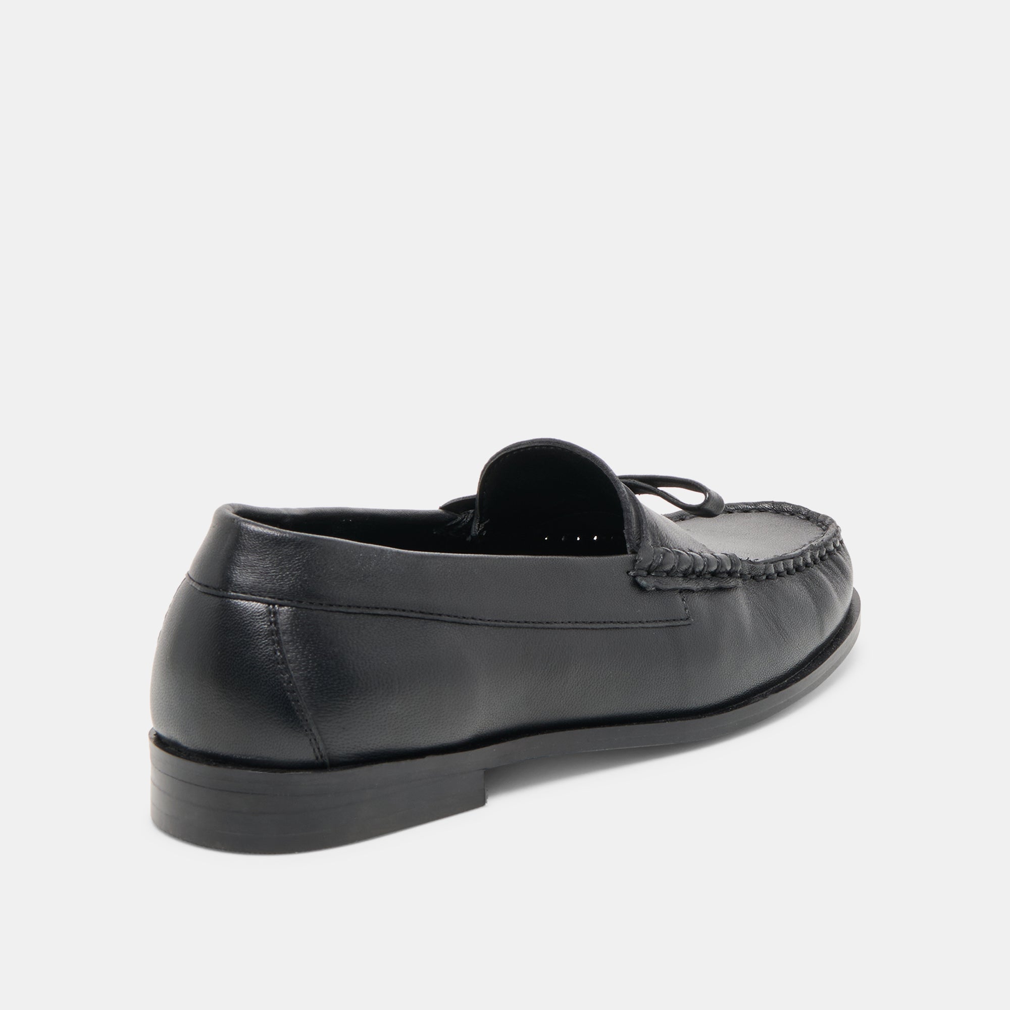Barney Black Leather Loafers | Dolce Vita Women