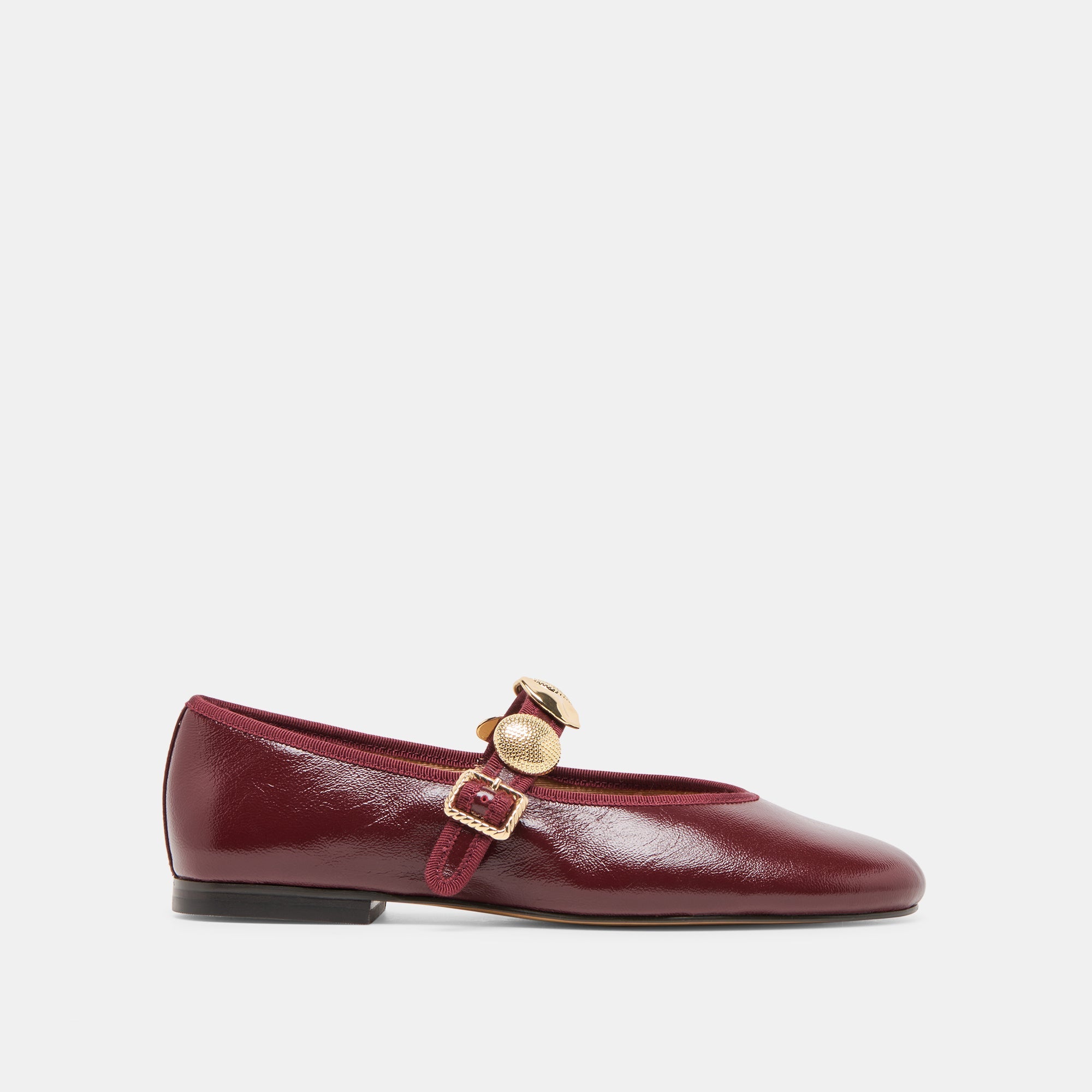 Relan Oxblood Leather Ballet Flats | Dolce Vita Women