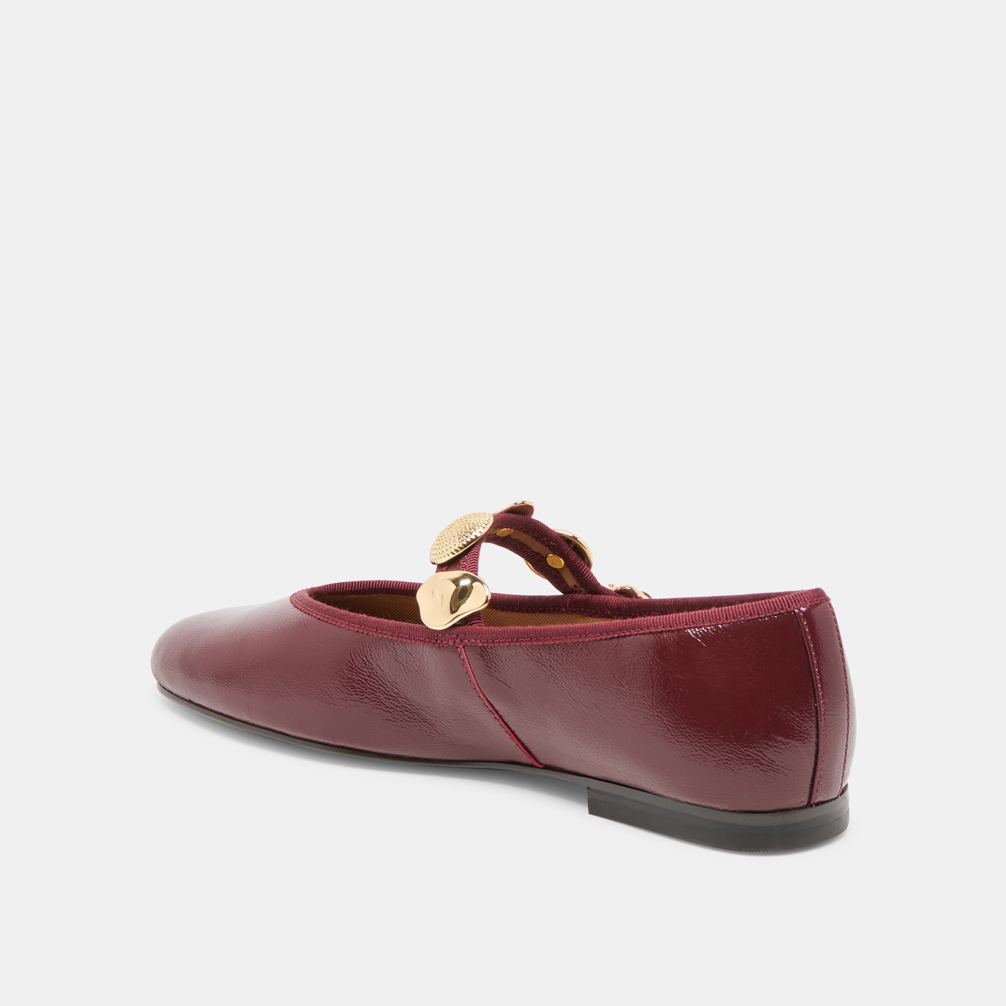 Relan Oxblood Leather Ballet Flats | Dolce Vita Women