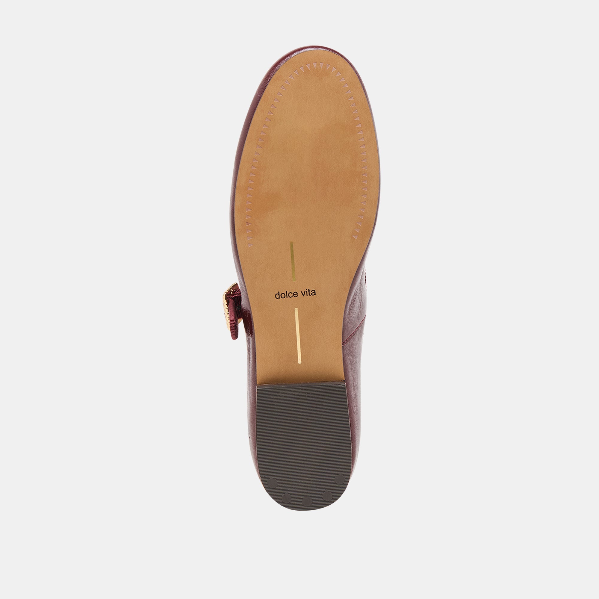Relan Oxblood Leather Ballet Flats | Dolce Vita Women