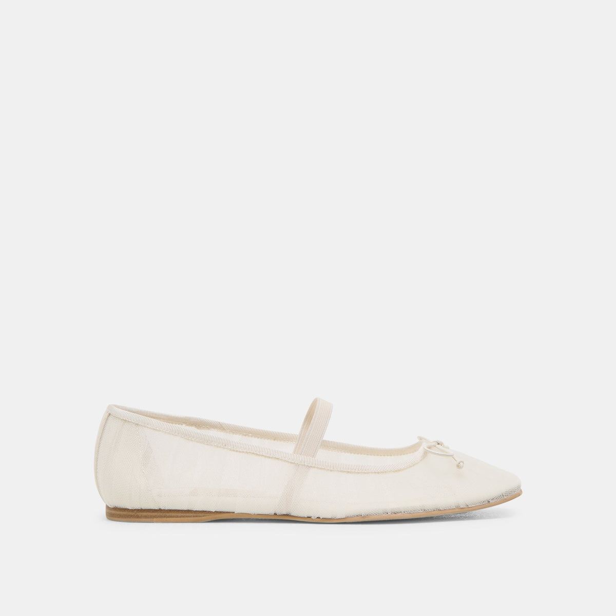 Raeven White Tulle Ballet Flats | Dolce Vita Women