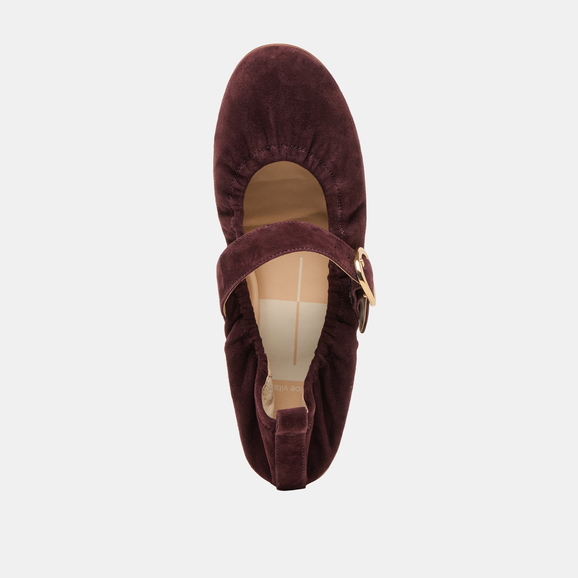 CAELY BALLET FLATS MULBERRY SUEDE | Women Dolce Vita