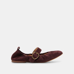 CAELY BALLET FLATS MULBERRY SUEDE | Women Dolce Vita