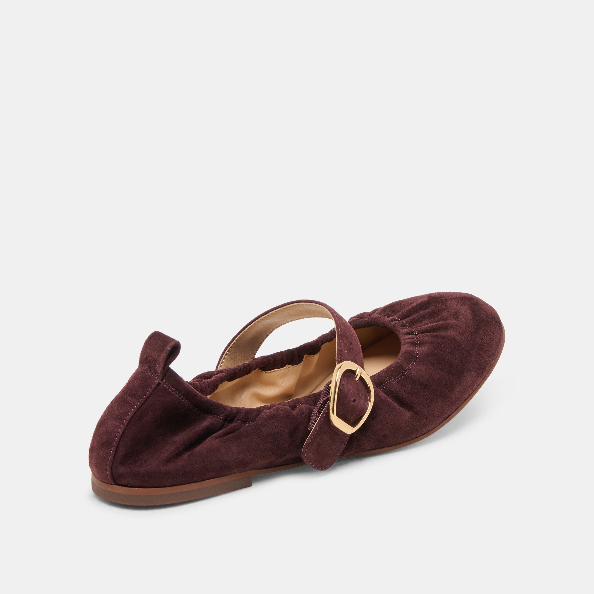 CAELY BALLET FLATS MULBERRY SUEDE | Women Dolce Vita