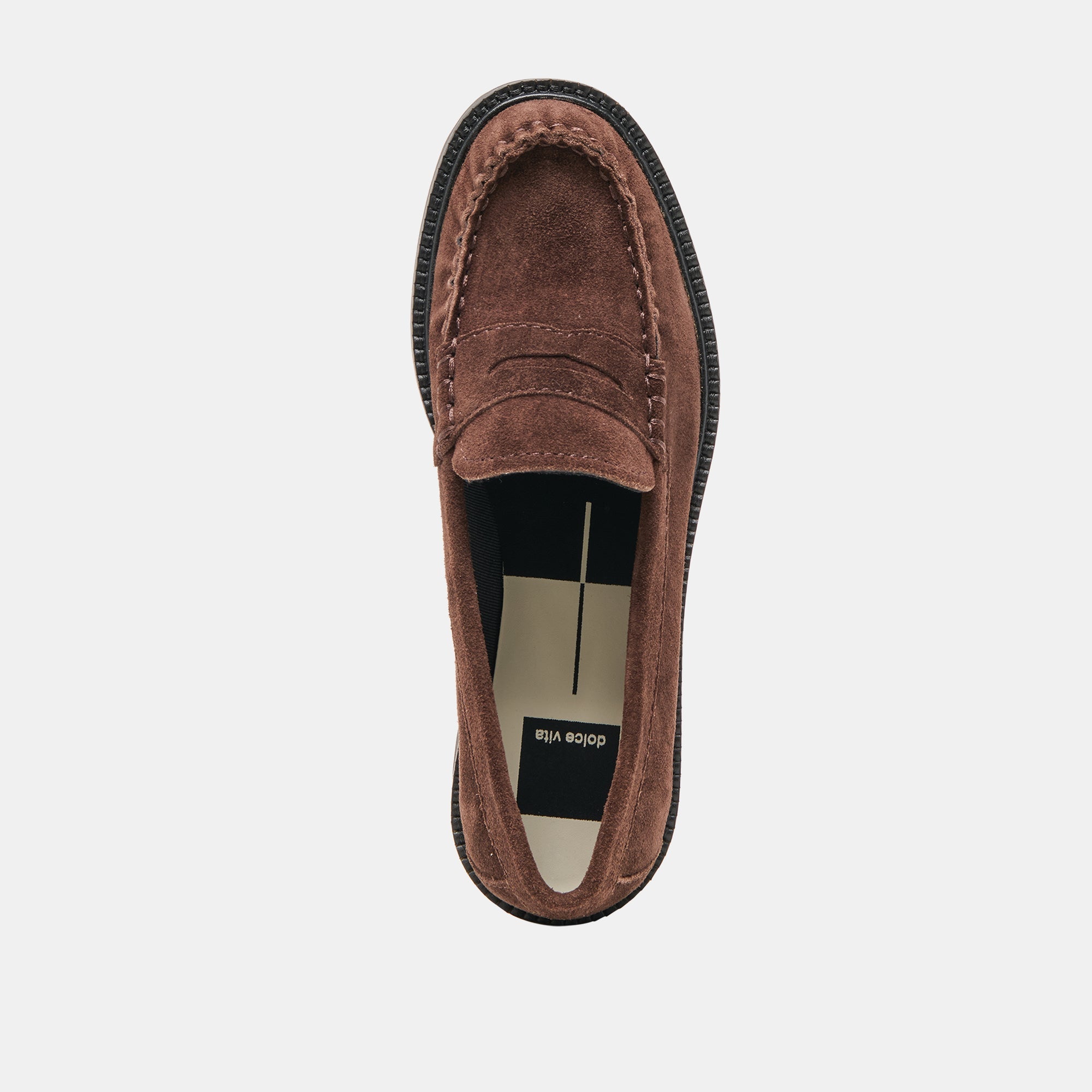 Merek Dk Brown Suede Loafers | Women Dolce Vita