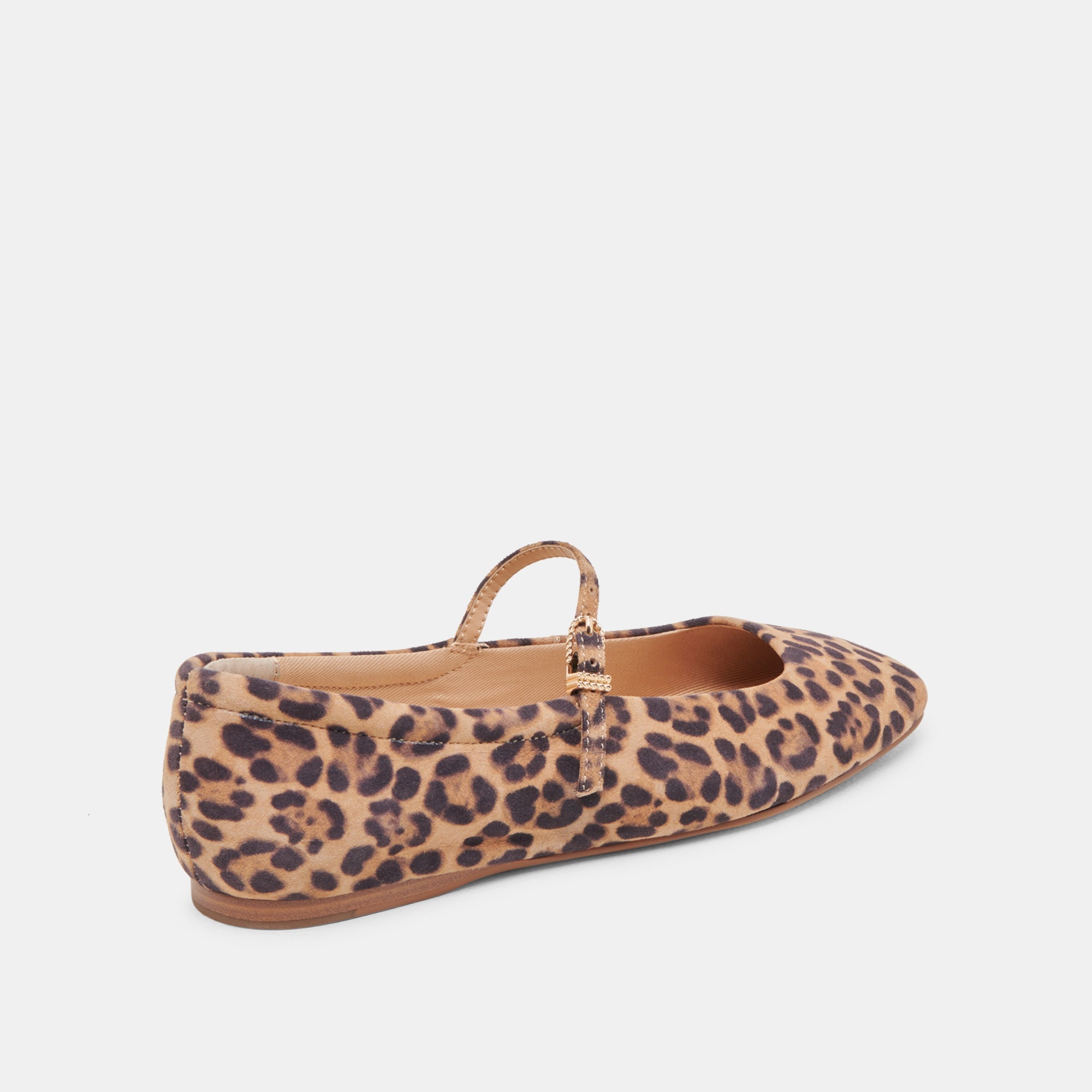 REYES BALLET FLATS DK LEOPARD SUEDE | Women Dolce Vita