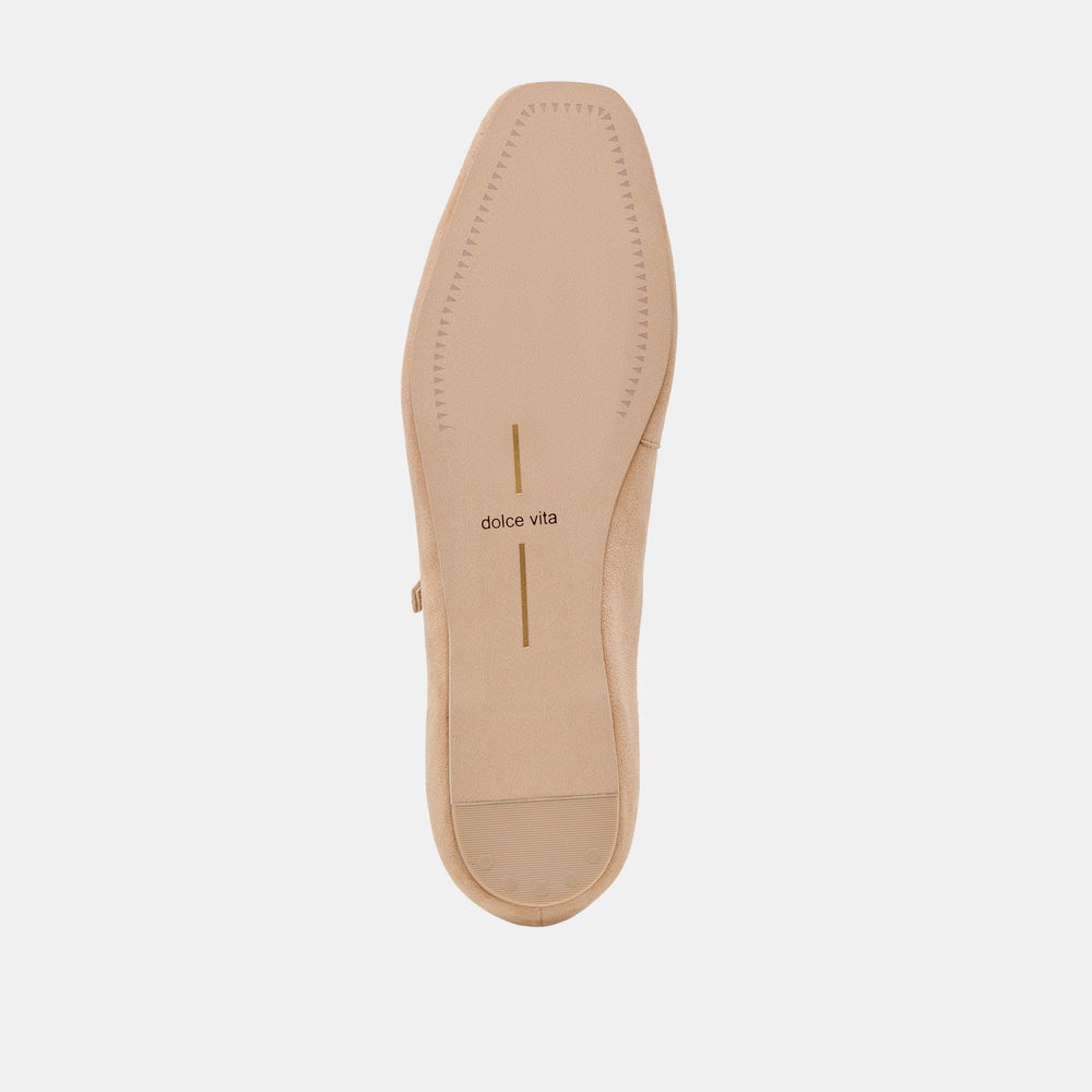 Reyes Bamboo Suede Ballet Flats | Women Dolce Vita