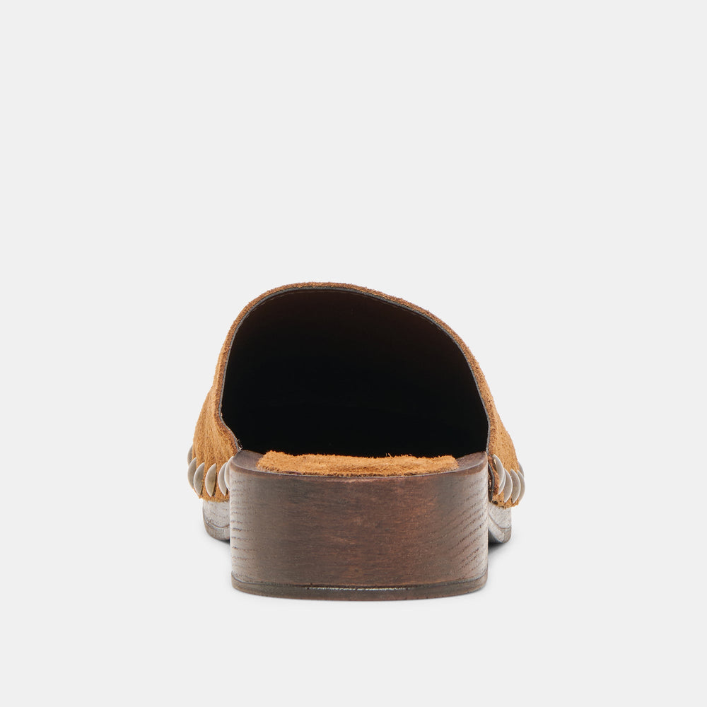 Alanis Chestnut Suede Flats | Dolce Vita Women