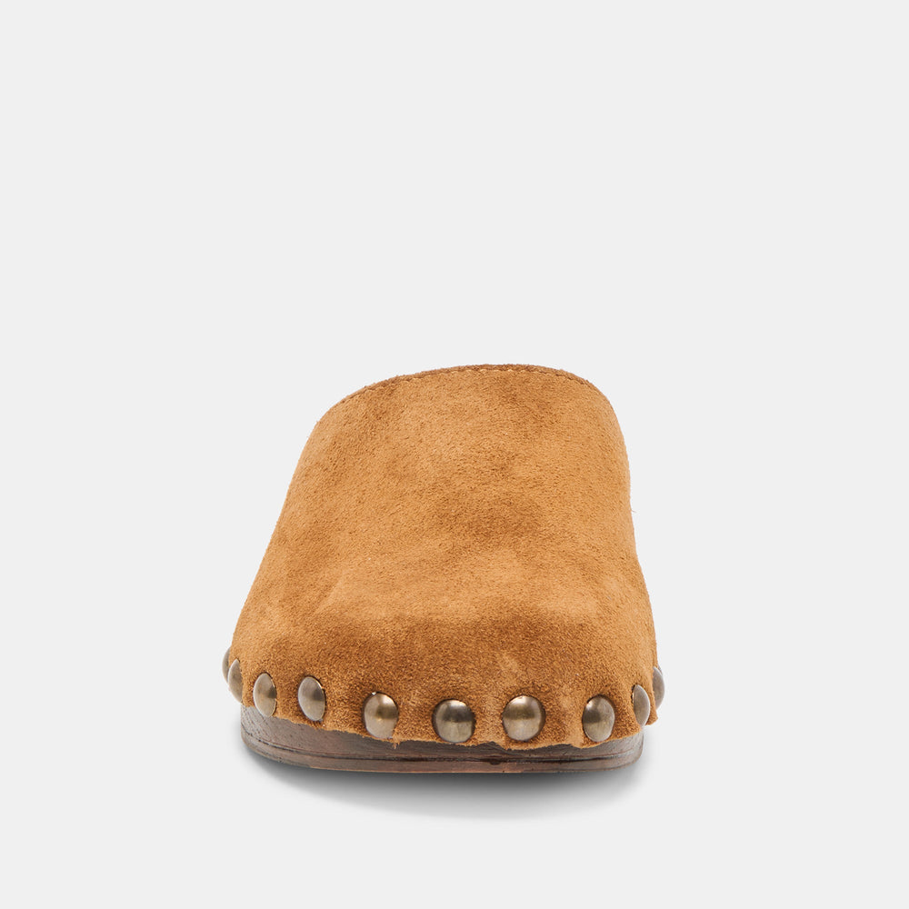 Alanis Chestnut Suede Flats | Dolce Vita Women