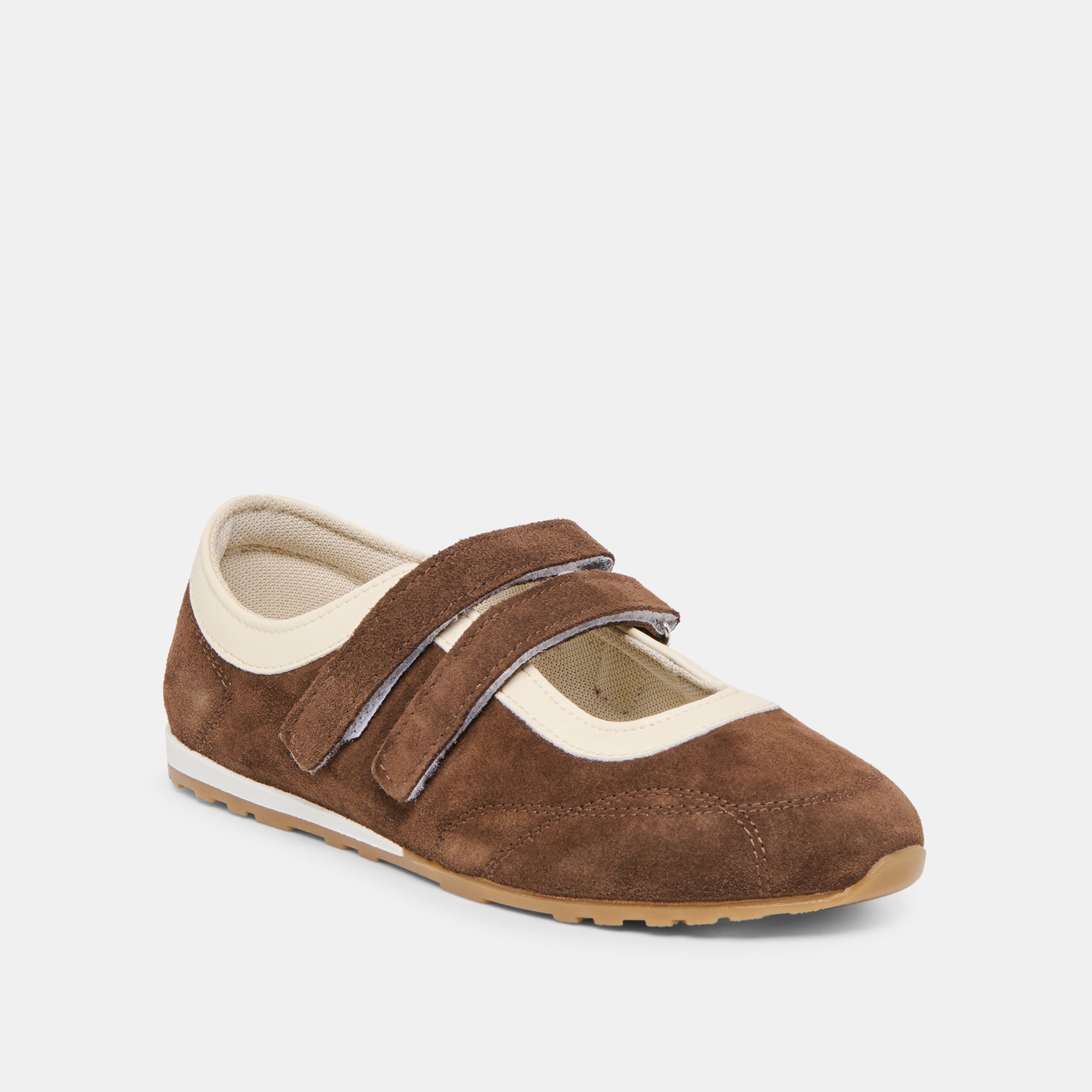 Swan Dk Brown Suede Sneakers | Women Dolce Vita