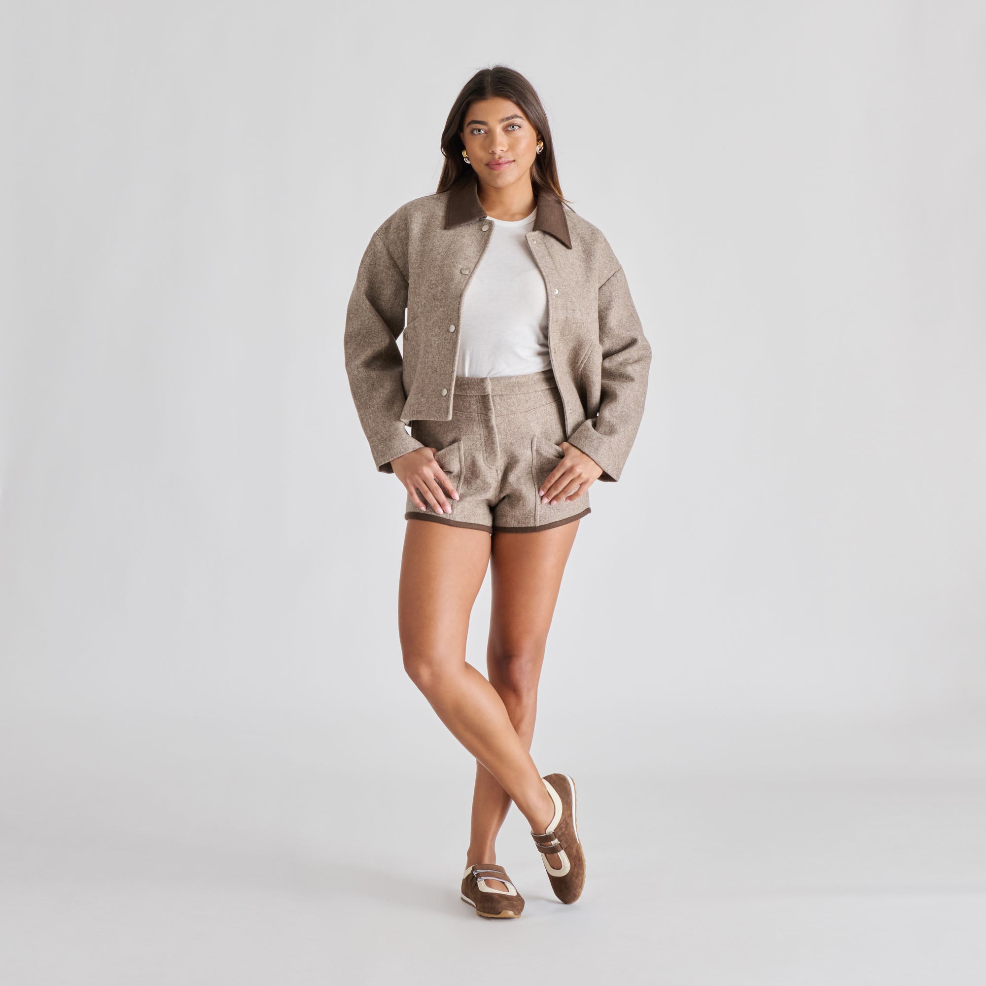 Swan Dk Brown Suede Sneakers | Women Dolce Vita