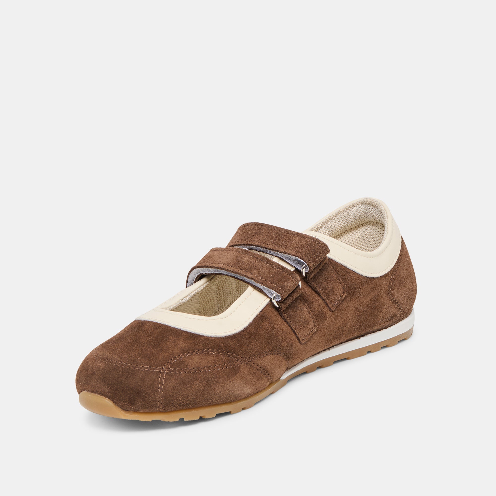 Swan Dk Brown Suede Sneakers | Women Dolce Vita