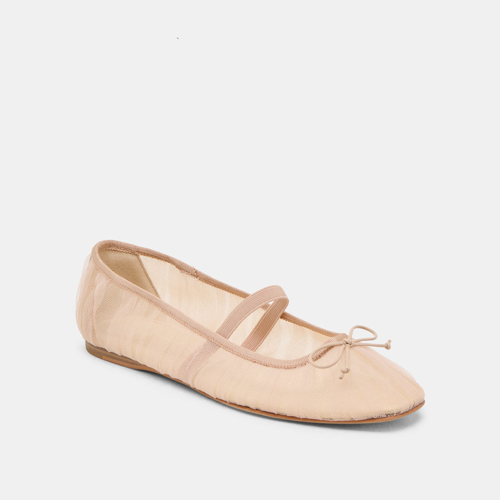 Raeven Praline Tulle Ballet Flats | Dolce Vita Women