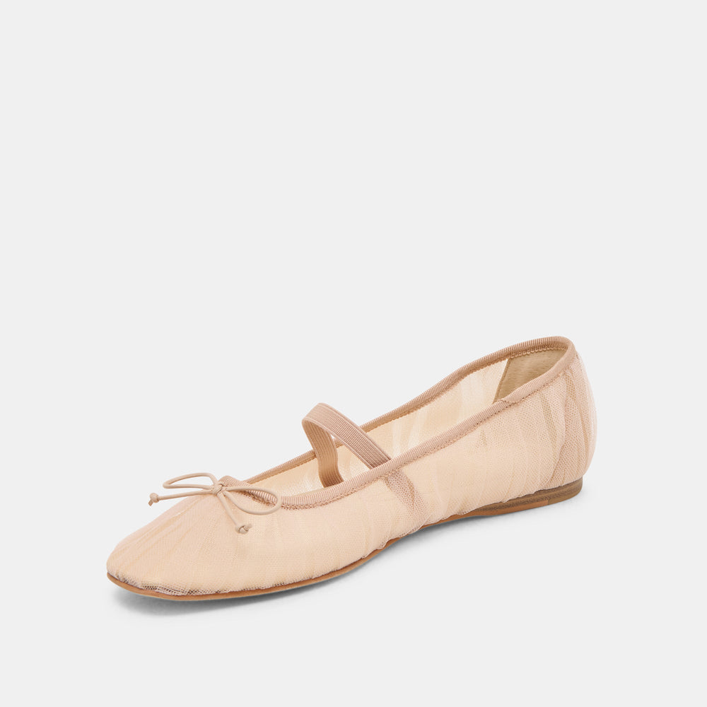 Raeven Praline Tulle Ballet Flats | Dolce Vita Women