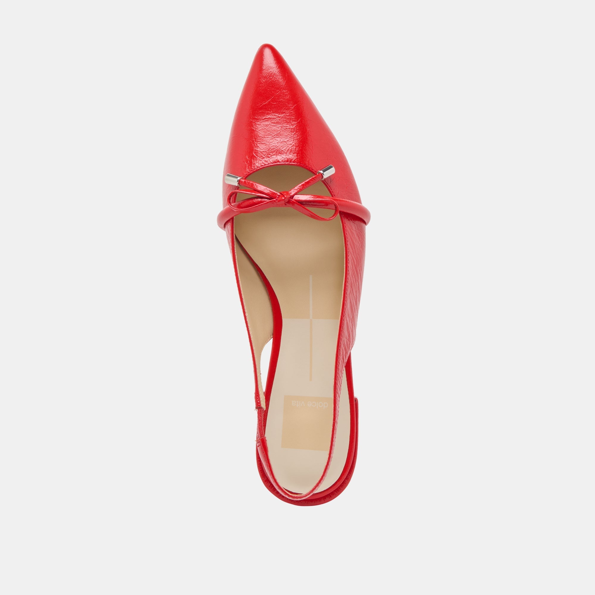Payge Chili Crinkle Patent Flats | Women Dolce Vita
