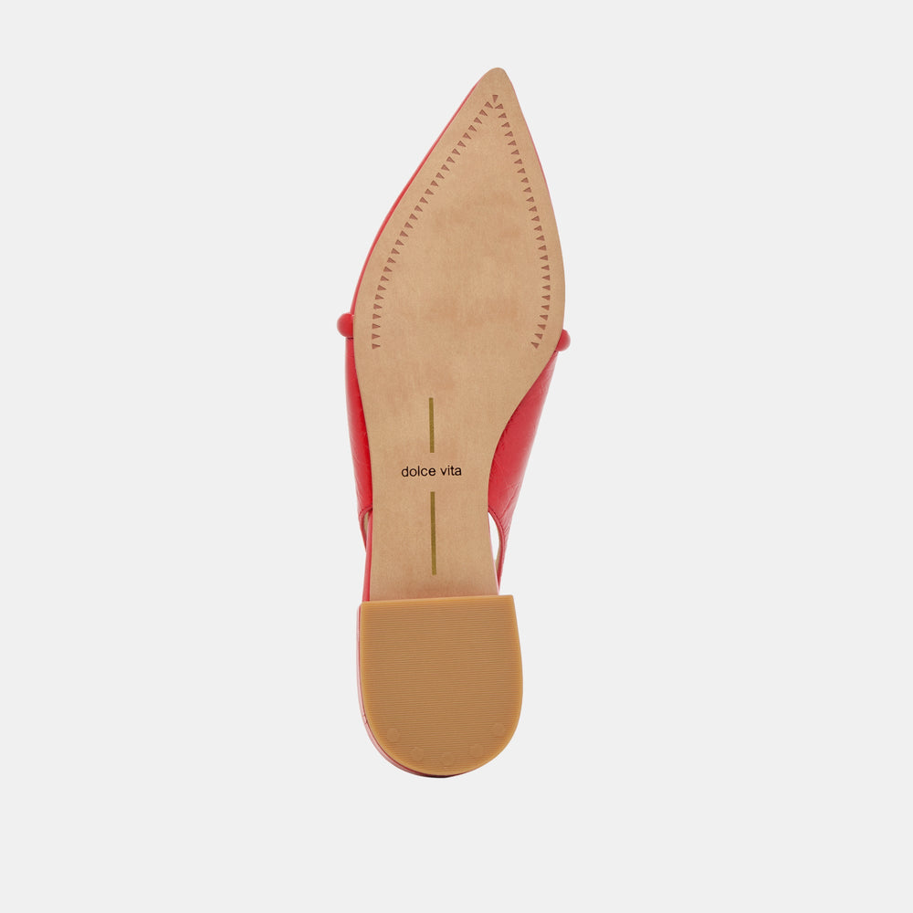 Payge Chili Crinkle Patent Flats | Women Dolce Vita