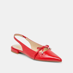 Payge Chili Crinkle Patent Flats | Women Dolce Vita