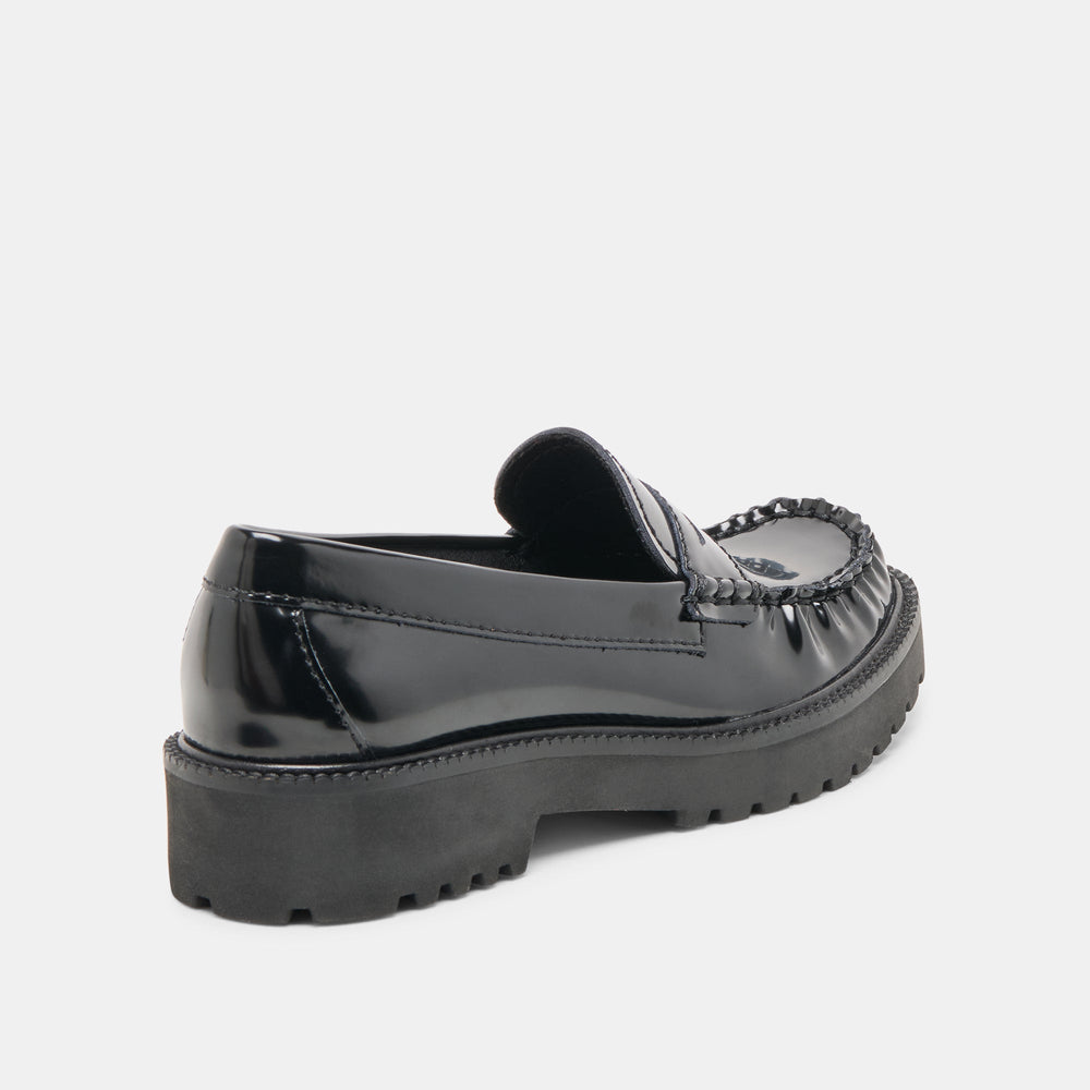 Merek Midnight Boxleather Loafers | Dolce Vita Women