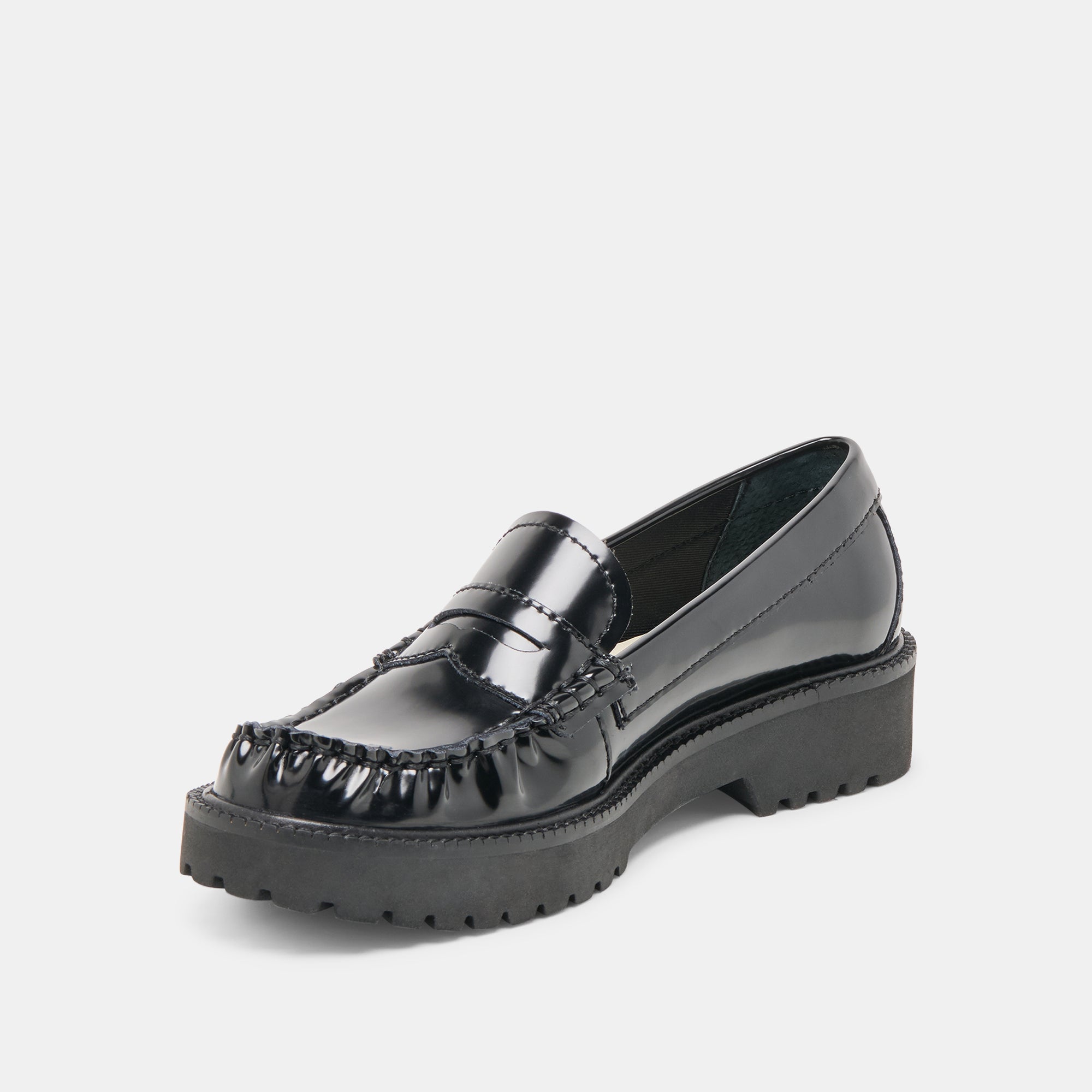 Merek Midnight Boxleather Loafers | Dolce Vita Women
