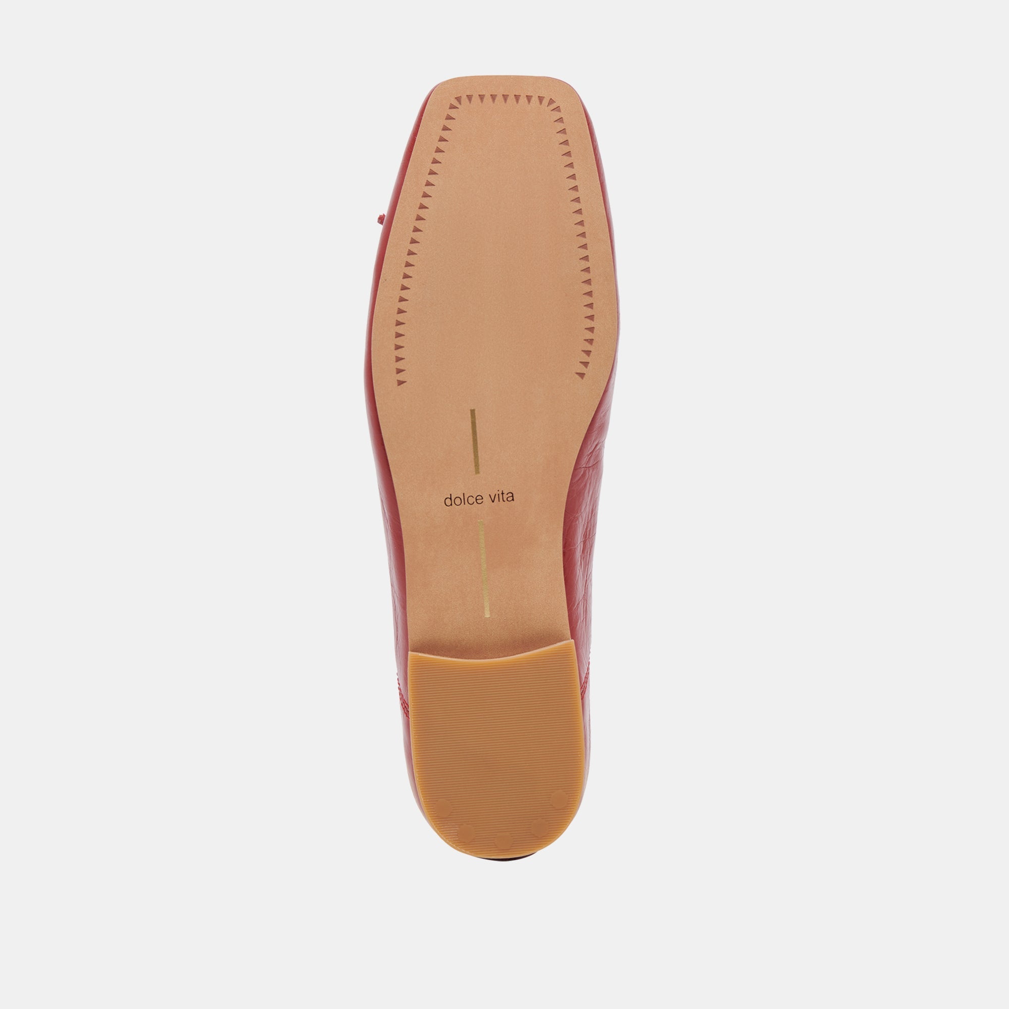 Anisa Ballet Flats RED CRINKLE PATENT | Women Dolce Vita