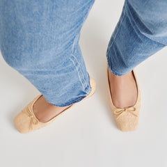 ANISA BALLET FLATS LT NATURAL WOVEN RAFFIA | Dolce Vita Women