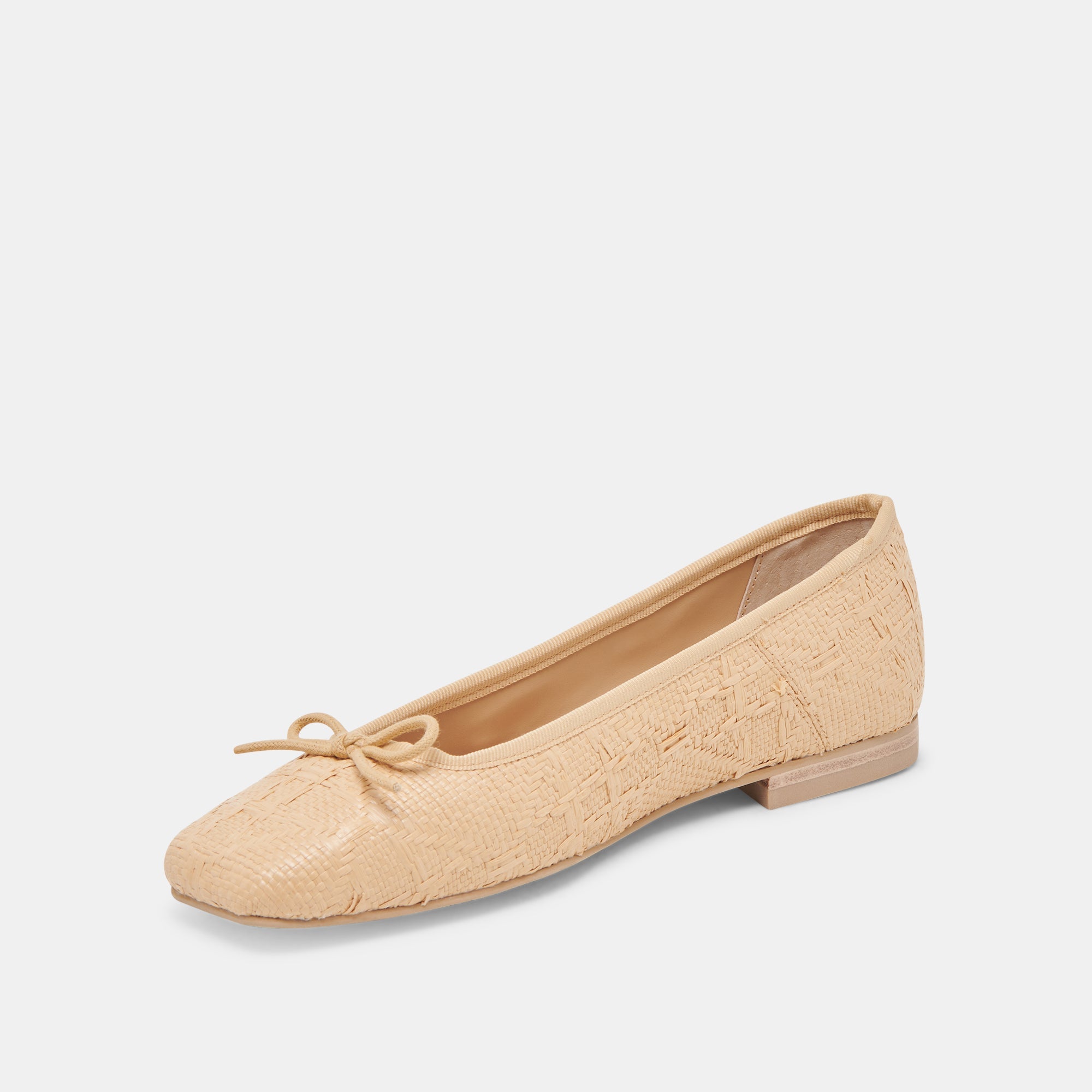 ANISA BALLET FLATS LT NATURAL WOVEN RAFFIA | Dolce Vita Women