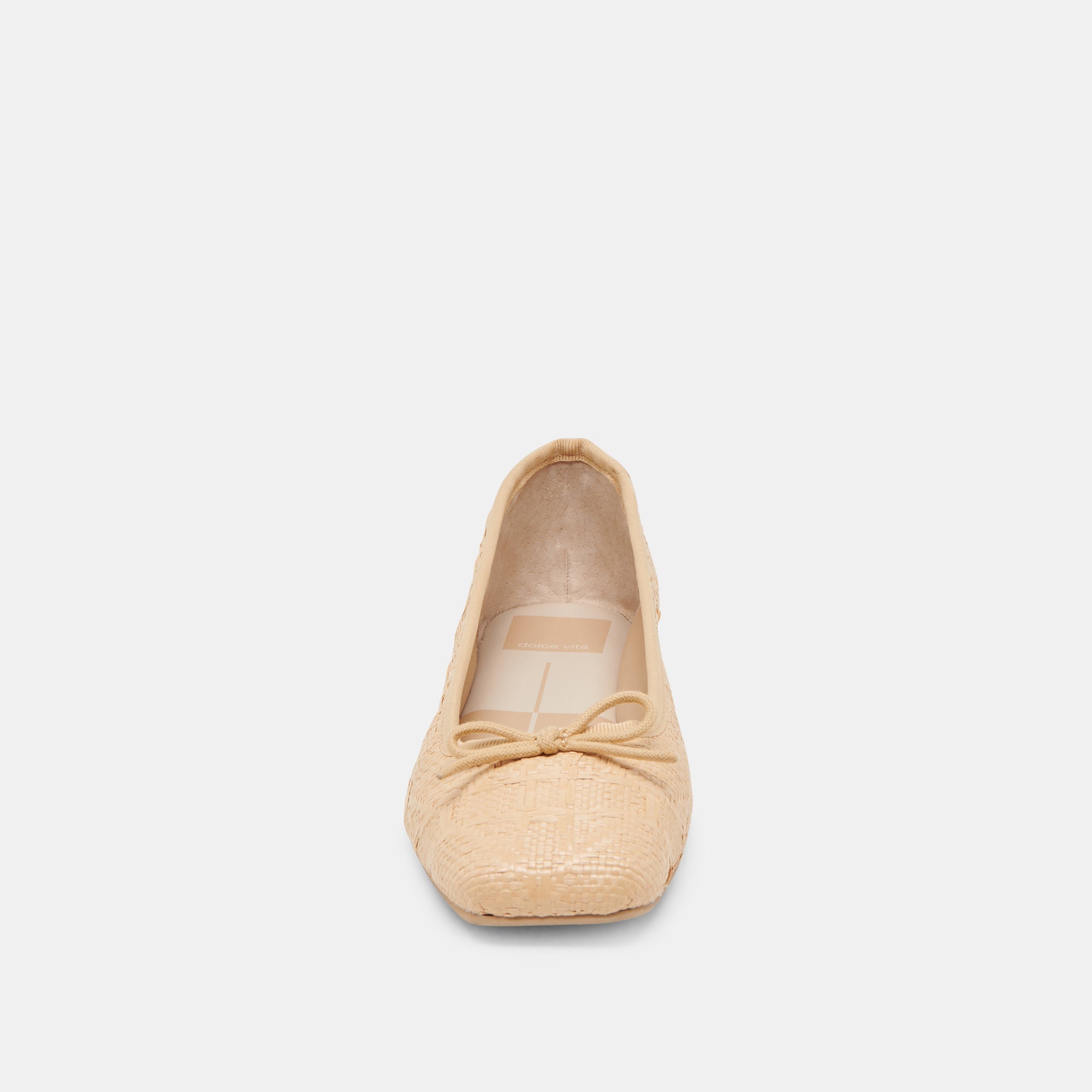 ANISA BALLET FLATS LT NATURAL WOVEN RAFFIA | Dolce Vita Women