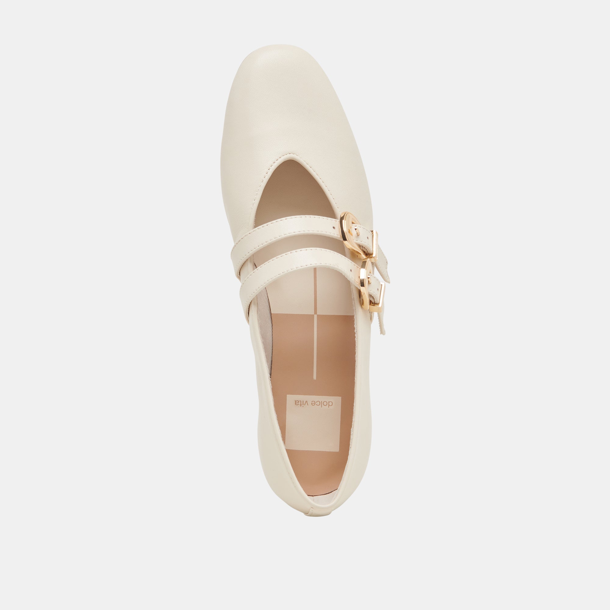 BAYLEE BALLET FLATS IVORY LEATHER | Dolce Vita Women