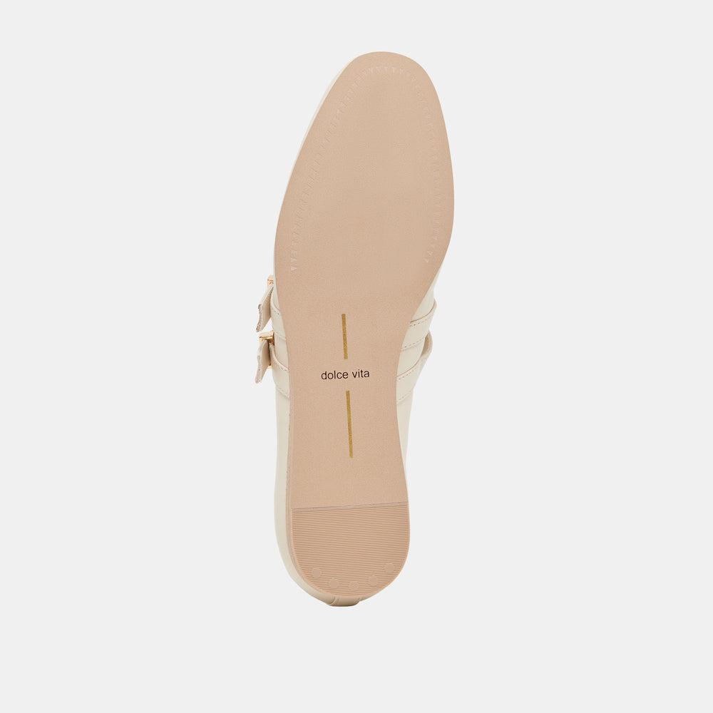 BAYLEE BALLET FLATS IVORY LEATHER | Dolce Vita Women