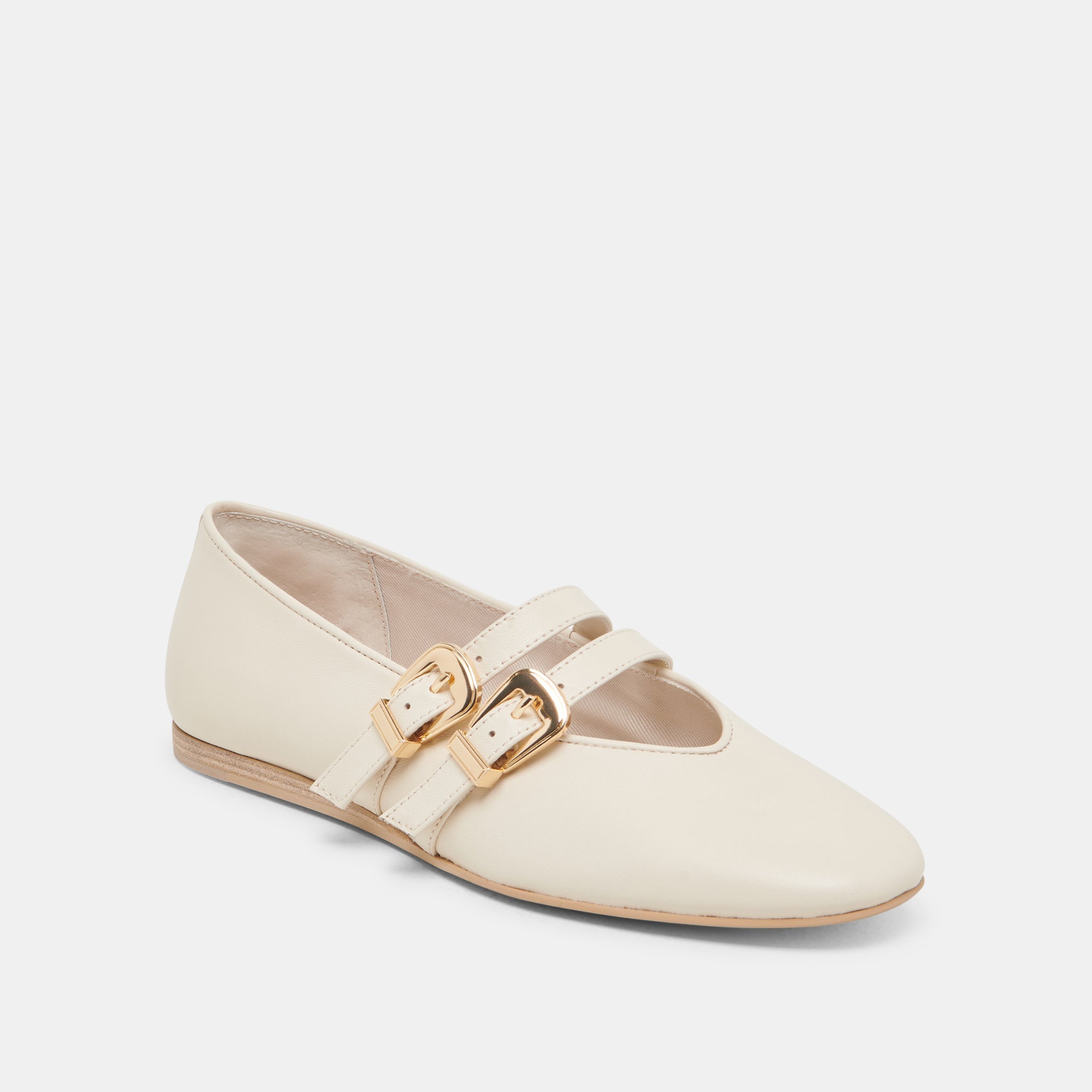 BAYLEE BALLET FLATS IVORY LEATHER | Dolce Vita Women