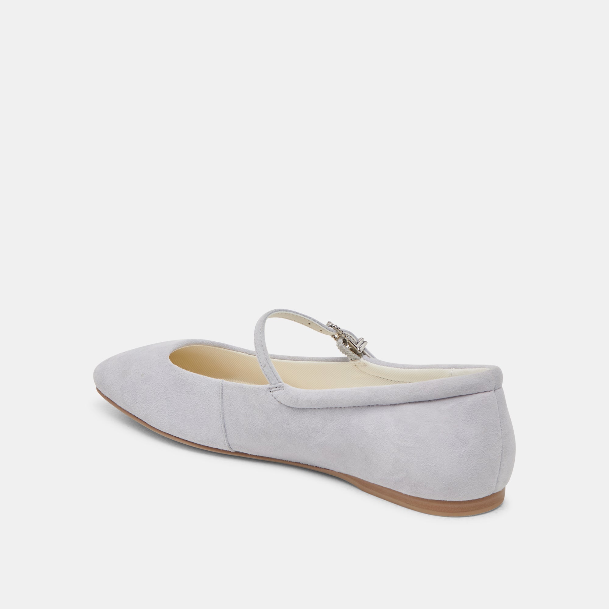 REYES BALLET FLATS DUSTY BLUE SUEDE | Dolce Vita Women
