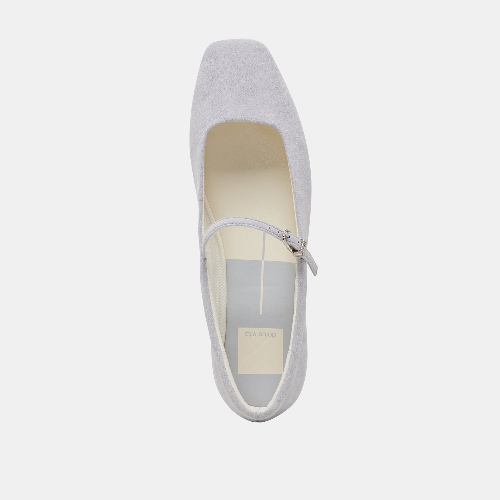 REYES BALLET FLATS DUSTY BLUE SUEDE | Dolce Vita Women